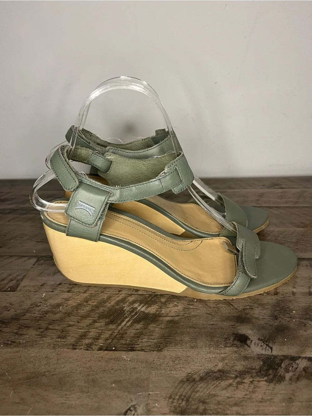 Camper Adjustable Wedge Sandals